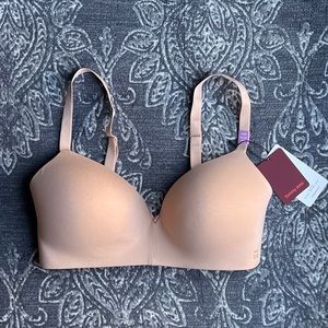 NWOT Tommy John Cool Cotton Lightly Lined Wireless Bra Size 34DD